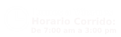 7:30 am - 12:30 pm - 2:pm - 4:45